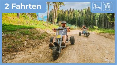 Image for: Mountaincart 2 Fahrten